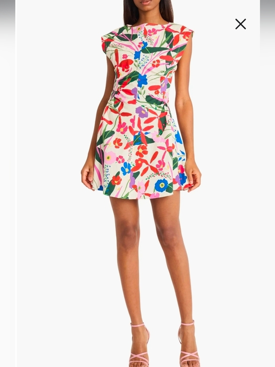 Donna Morgan Dresses & Skirts - Donna Morgan Dress Floral Fit & Flare KIMORA IN GRACEFUL FLOWERS MINI Cotton